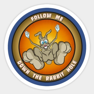 Rabbit Hole Sticker